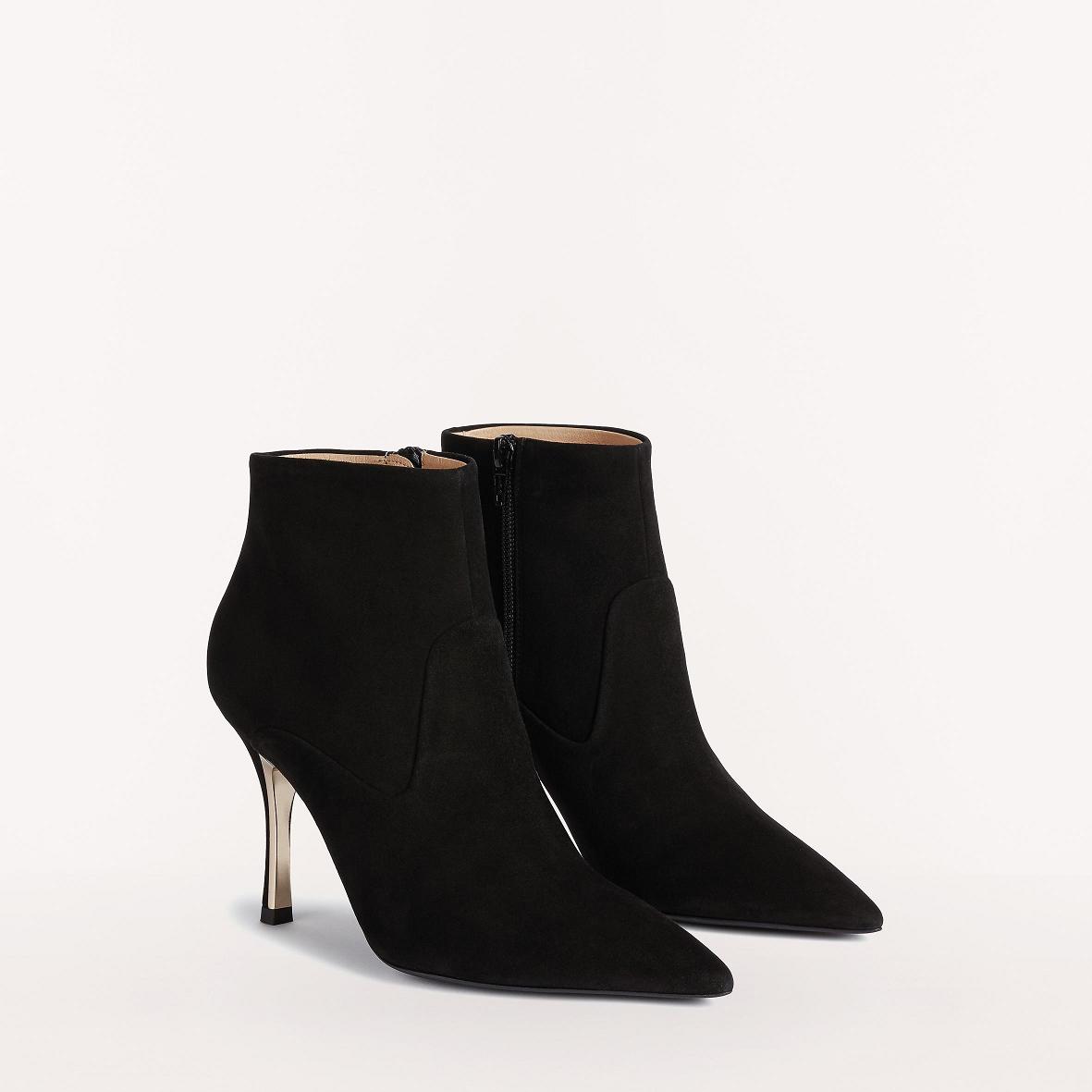 Furla Code Boots Black Women South Africa SQ8645291